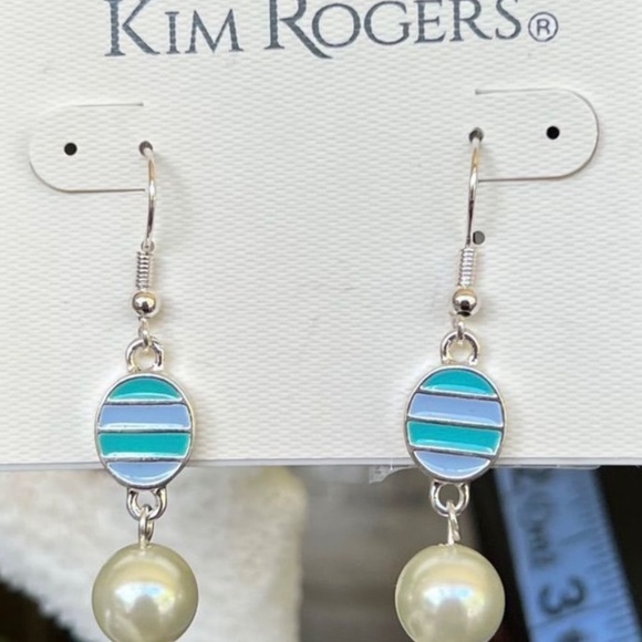 Kim Rogers Coastal Dangle Fashion Earrings $12ea / 3 for $20 - Picture 6 of 7